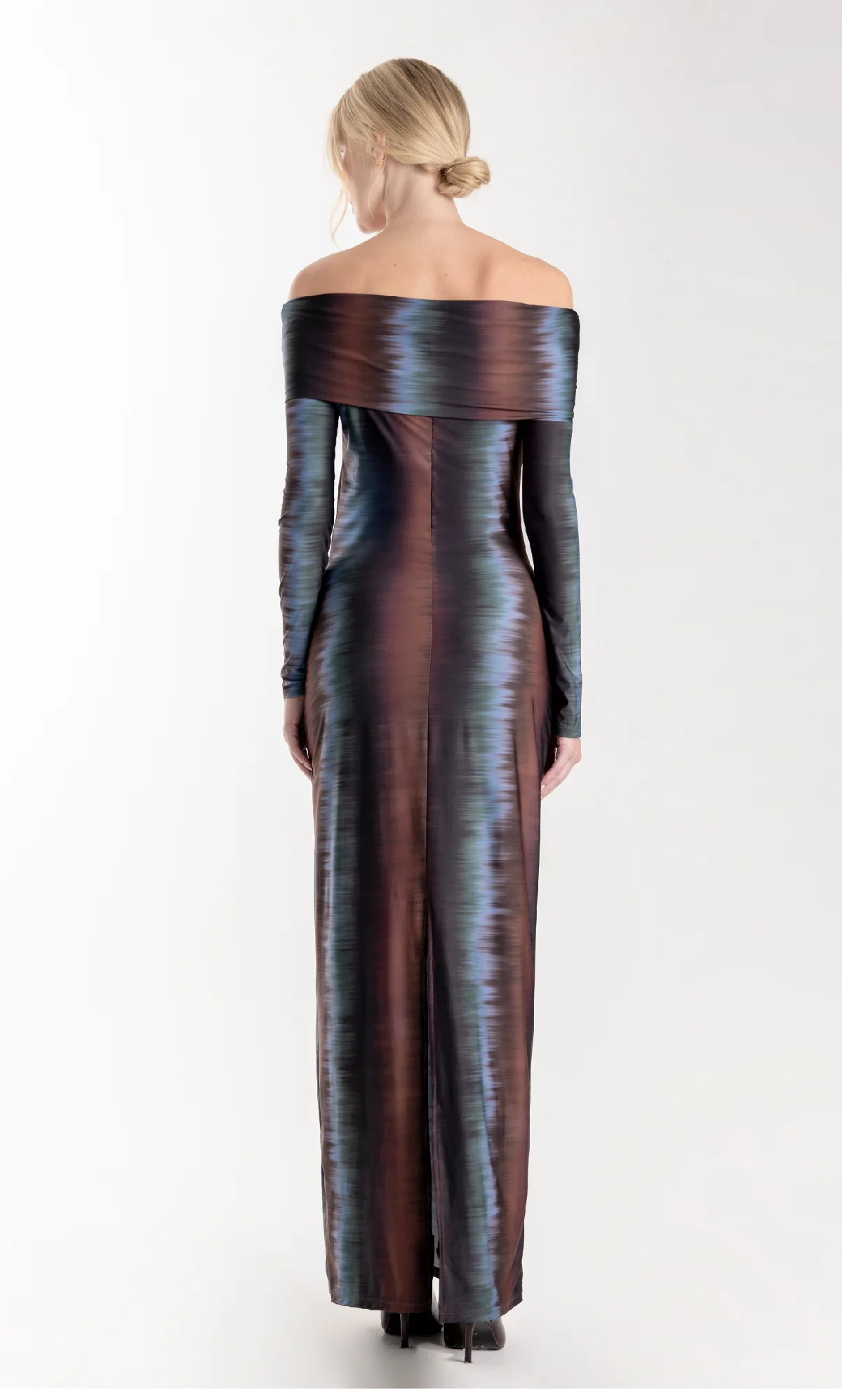 Women Centella Stripes Midi Dress - Image 3