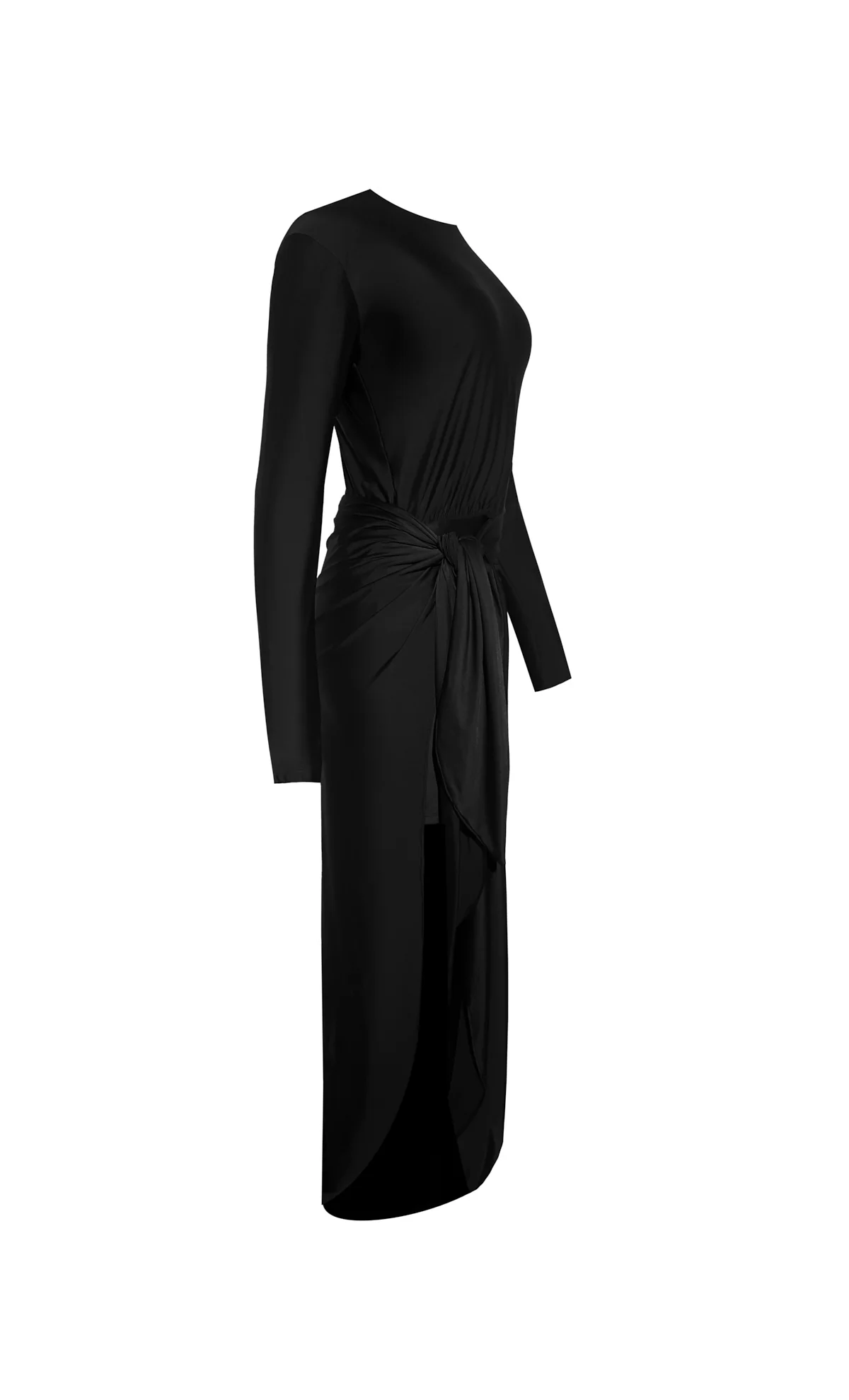Maura Black Maxi Dress - Image 5